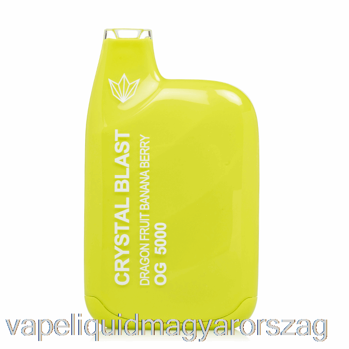 Crystal Blast Og5000 Eldobható Dragonfruit Banán Bogyó Vape Folyadék